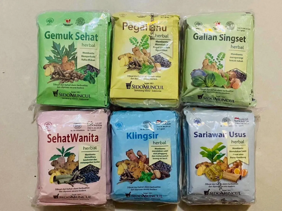 Jamu tradisional SidoMuncul