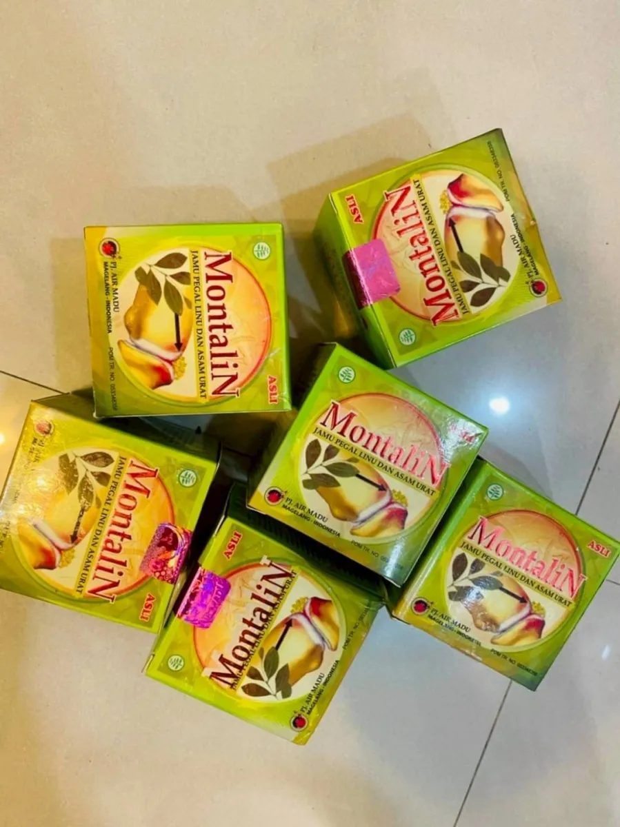 Montaline Obat Asam Urat, Pegal Iinu
